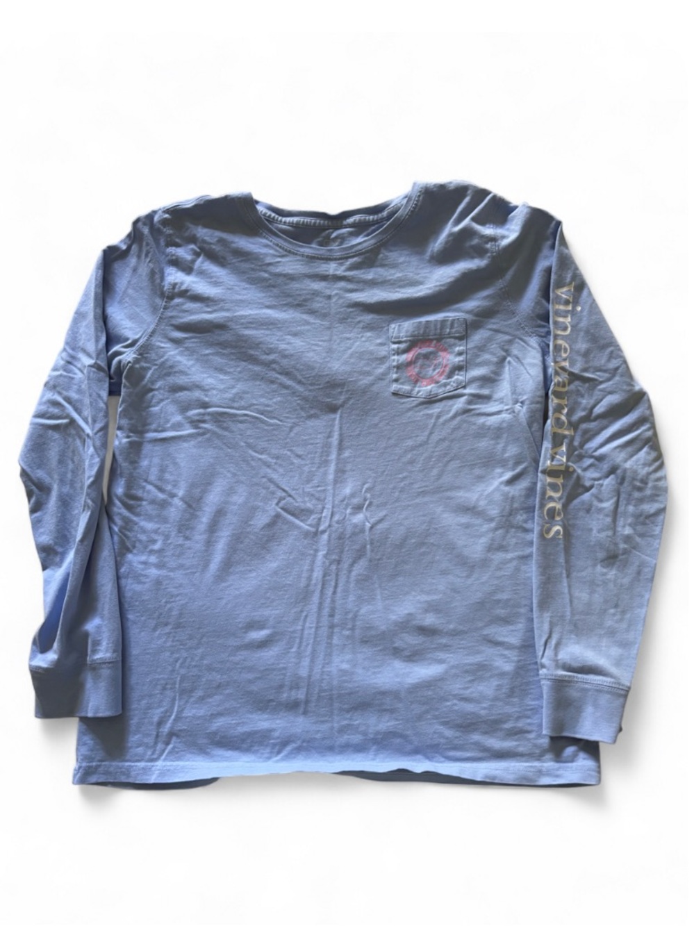 Vineyard Vines Long-Sleeve Tee in Blue